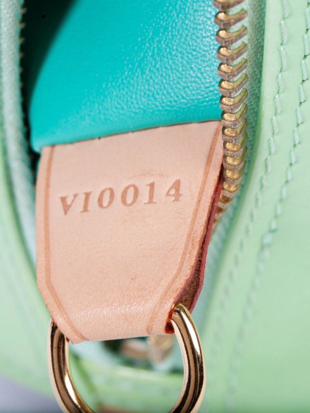 Authentic LOUIS VUITTON Monogram Green Bedford Vernis Papillon 30 Handbag - Picture 12 of 13